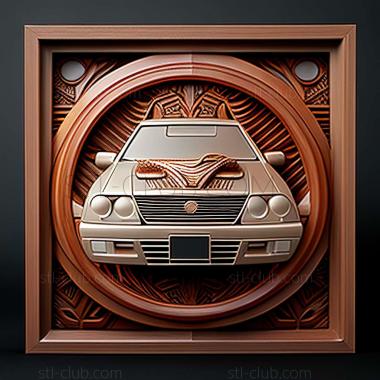 3D модель Nissan Cefiro (STL)